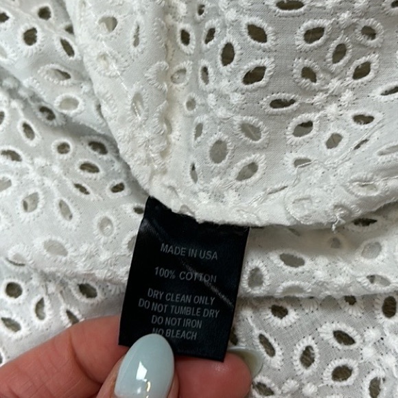 Lisa Marie Fernandez Off-the Shoulder Long Dress, Size Small - Picture 15 of 16